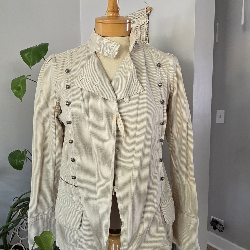 Lux Beige Women's Utility Jacket